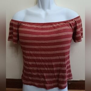 Missimo off the shoulder shirt